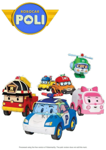 Totebag Tote bag Goodiebag Robocar Poli Tas Anak Sekolah Goodie bag Ulang Tahun Bingkisan Snack