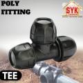 SYK Poly Fitting Poly Pipe Connector HDPE Poly Fitting Smart Coupler Elbow Tee End Cap Sambungan Paip Air. 