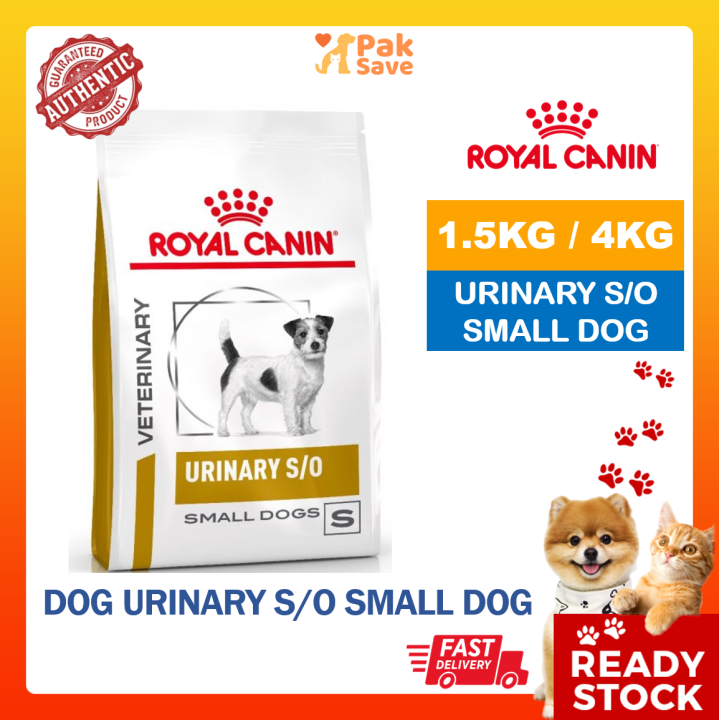 Royal Canin Prescription Dog Food Urinary Royal Canin Dog Urinary S/O Small Dog 1.5kg / 4kg Royal Canin