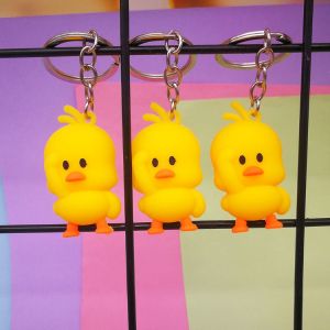 【PrettySet】1pcs Cute Cartoon Yellow Duck Key Chain