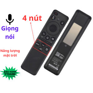 Remote điều khiển tivi Samsung Mã 37 Giọng nói Năng lượng mặt trời - T&U Remote