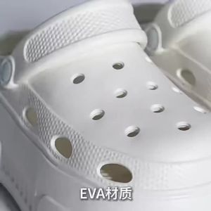 [Free Shipping] New Summer Styles: Fashionable Outdoor Clogs EVA Beach Sandals DIY Cloud-Shaped Sandals Thick-Soled Platform Clogs For Women