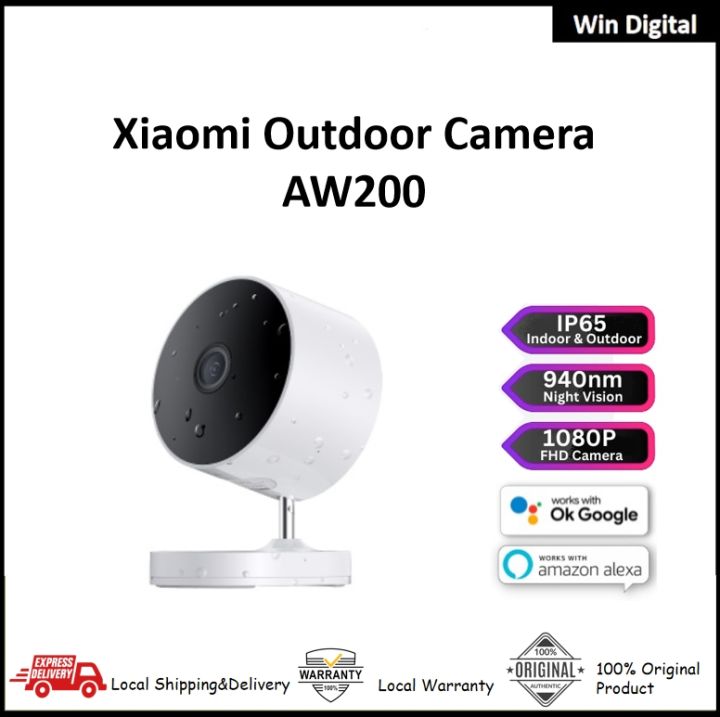 Xiaomi Outdoor Camera AW200 Weatherproof 1080p colour night vision