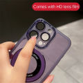 ROAZIC With Lens Films Phone Case For VIVO Y04/VIVO Y29s 5G Luxury Plating Folding Ring Stand Transparent Soft TPU Shockproof Casing DK-1. 