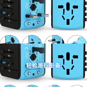 Đầu sạc du lịch với 4 gắn tường USB 4 cổng USB trên toàn thế giới Ổ Cắm Điện Đầu sạc du lịch quốc tế Adapter