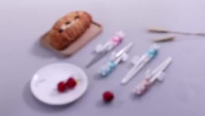 3 In1 Kid Fork Spoon and Chopsticks with  Portable Stainless Steel Cutlery Set Baby Feeding Spoon