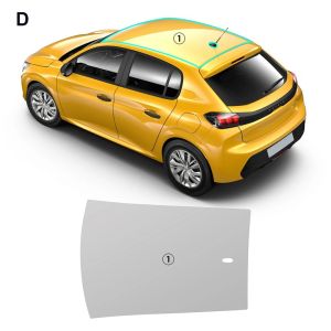kkmf For PEUGEOT 208 2019-2025 Pre-cut PPF TPU Car Paint Protection Film Car Body Anti-scratch Clear Bra Resistant Repairable Cover 6B2Z9