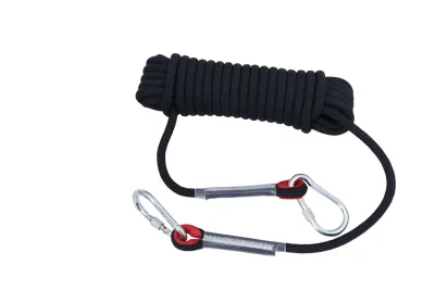 【Ready stock】Climb Rope 12mm Climbing 10m 20m 30m Climbing Rappelling Rope double hook Sports Equipment Climbing Rope Tali Panjat Pokok Outdoor Safety Survival Equipment Lanyard Paracord Cord登山绳