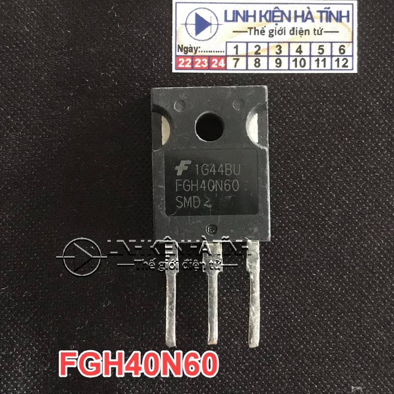 IGBT máy hàn FGH40N60 SMD 40N60 40A 600V tháo máy-AE15