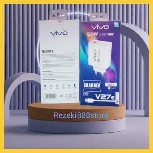 Charger For Vivo V27e 5G 120W Super Vooc Quick Charger3.0 Fast Charging