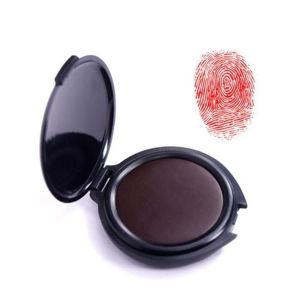 Fingerprint Ink Pad Thumbprint Ink Pad Identification Security ID Fingerprint Cards Notary Supplies