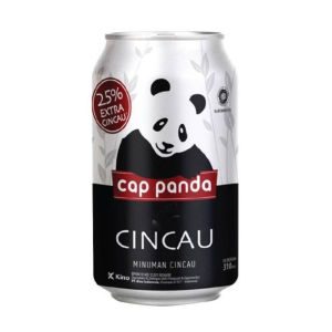 Cincau Cap panda 310 ml Minuman Kaleng Cingcau Cap panda Grass jelly Drink