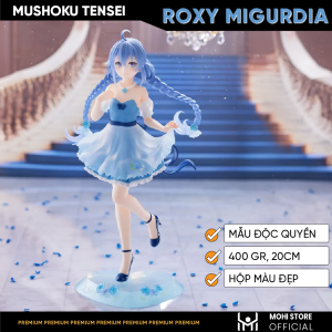 Mô hình Roxy Migurdia diện đầm xanh cao 20cm ( có box đẹp ). Mô hình Mushoku Tensei thất nghiệp chuyển sinh anime anime waifu