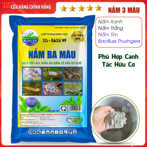 1Kg NẤM 3 MÀU Ký Sinh Diệt Trừ Sâu Rầy Rệp Sáp Côn Trùng Sinh Học