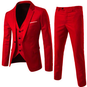 BLAZER JAS PRIA WARNA MERAH ELEGAN | SETELAN RED EVENT SLIMFIT MODERN