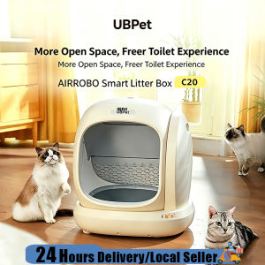 UBpet 75L Fully Automatic Cat Litter Box App Controlled Enclosed Deodorizer Ultra-Sensitive Gravity Sensor