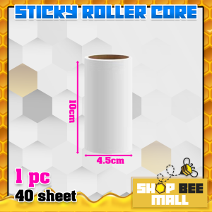 Portable Sticky Roller Lint Remover Clothes Cloth Hair Removal Dust Roller Pet Fur Cat Dog Penghilang Bulu Kucing 粘毛神器
