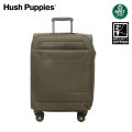 Hush Puppies Soft Case Ultra lightweight Lightweight RPET Eco Fabric Double-Zipper 19 24 28 inch Expandable Anti-Theft Hardcase Travel Double Spinner Wheels Luggage. 