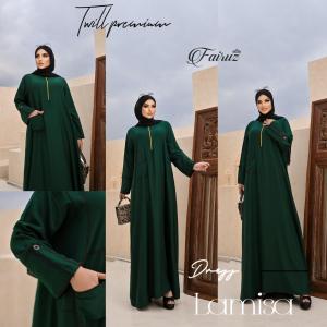 Kaftan Wanita Cantik Fairuz LAMISA / Gamis Lebaran