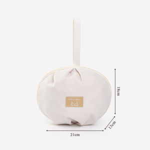 Spherical Lingerie Storage Bag - Travel Underwear Organizer for Bras Panties Socks - Portable and Compact