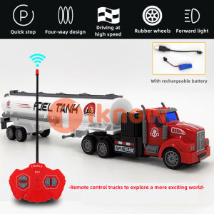 I know Semi Truck And Trailer 34CM 2.4Ghz Fast Speed 1:16 Scale Electric Hauler Included Remote Control Car Kids Big Rig Toy Vehicle Great Gift For Children Boy Girl