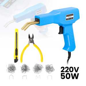 COD KIRIM CEPAT HB Pistol Las Kendaraan Automotive Plastic Welding Gun / Solder Penyambung Kap Bumper Motor Mobil Profesional untuk Mengelas Plastik dengan Kualitas Terbaik - HITAM Q028