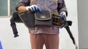 Túi đồ nghề đeo hông dành cho thợ điện giúp thuận tiện khi lao động trên cao leo trụ điện
