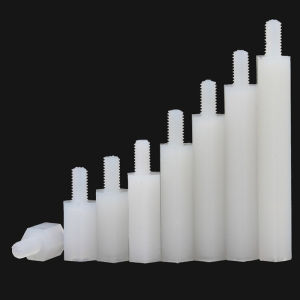 M2 M2.5 M3 PCB Motherboard White Plastic Nylon Hex Hexagon Spacer Column Standoff