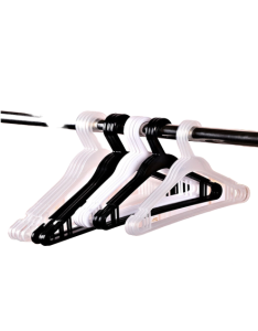 1 PCS HIGH QUALITY Hanger Baju Dewasa Kanak-Kanak Murah Clothes Hangers Pajamas Cloth henger pants drying racks Penyangkut Seluar Dewasa Pant Penyidai BUY 10 FREE 1 PCS