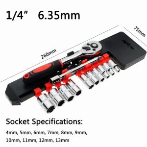 [ส่งจากกทม]ชุดเครื่องมือ ชุดบล็อกเครื่องมือช่าง ประแจ ชุดบล็อก (เบอร์ 8-24mm) ชุดบล็อก 12 ชิ้น ขนาด 1/2 (4หุน)CR-V แท้ บล็อกแขวน ประแจแขวน