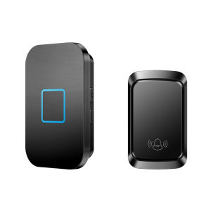 Door Clock Wireless Doorbell Home Inligent Self-Generating Ultra Distance Electronic Remote Control Batteries Free Waterproof Beeper
