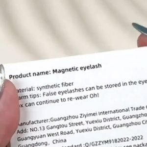 SG Fake Lashes Magnetic Eyelash Extension False Eyelashes Glue-Free Reusable