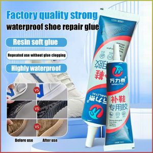 Washable Shoe repair glue Glue Transparent and odorless Quick fix Environmentally friendly and pollutionfree Quickdrying type Soft rubber sole and heel Insole debonding