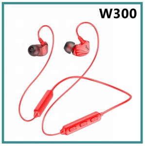 W300 Wireless Sport Headphone Noise Cancelling Stereo Microphone For Running/Sports/Fitness