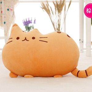 40cm Biscuit Cat Sofa Plush Pillow Sofa Plush Pillow Cat Cushion Cute Stuffed Plush Toy Cat Pillow M40-D007