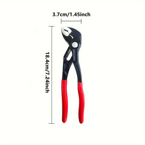 1pc Water pump pliers 7/10/12 inch adjustable wrench multi-function large opening water pipe pliers household repair tools