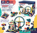 Bộ xếp hình lego 520 chi tiết- Đồ chơi lắp ghép phát triển trẻ toàn diện. 