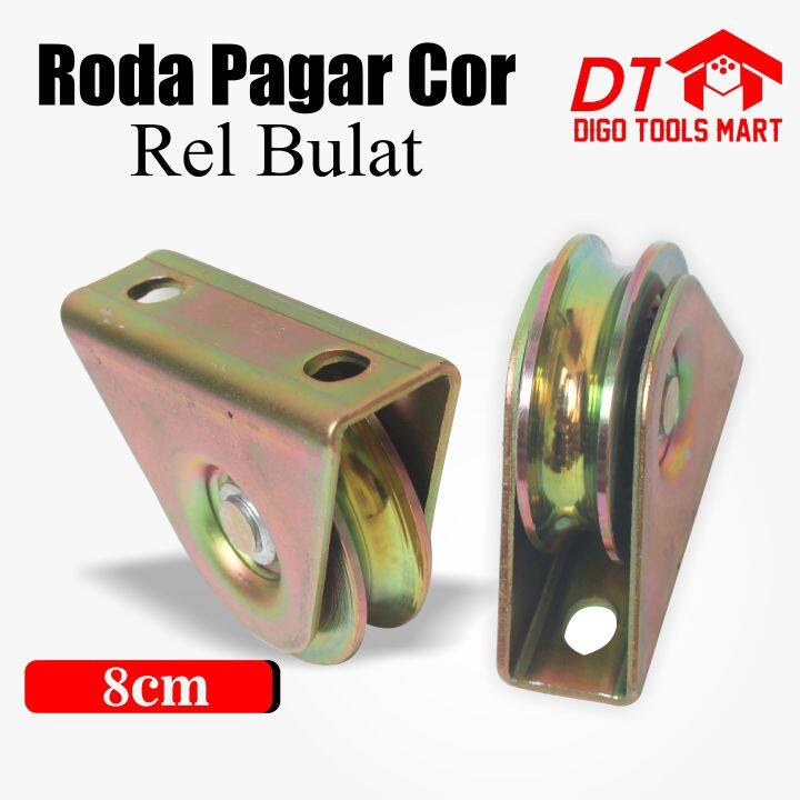 Roda Pagar Besi Super 8cm Bulat Model U Lazada Indonesia 2319