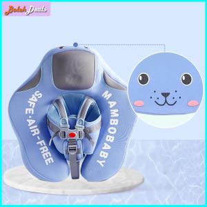 BolehDeals ห่วงยางไม่พองลอยของเล่นของเล่นห่วงยางช่วยว่ายน้ำสำหรับเด็กชายเด็กหญิงเด็ก