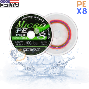 Senar Pancing PE X8 OPTIMA MICRO 100M (Connecting) / Benang PE X8 100Meter Multicolor