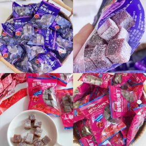 Prune and hawthorn cubes Yogurt hawthorn snack Instant Yogurt Hawthorn Snacks