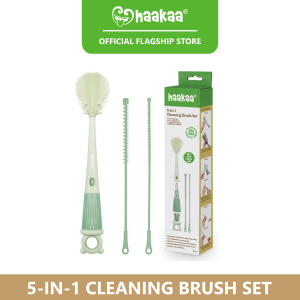 Haakaa Haakaa 5-in-1 Cleaning Brush Set