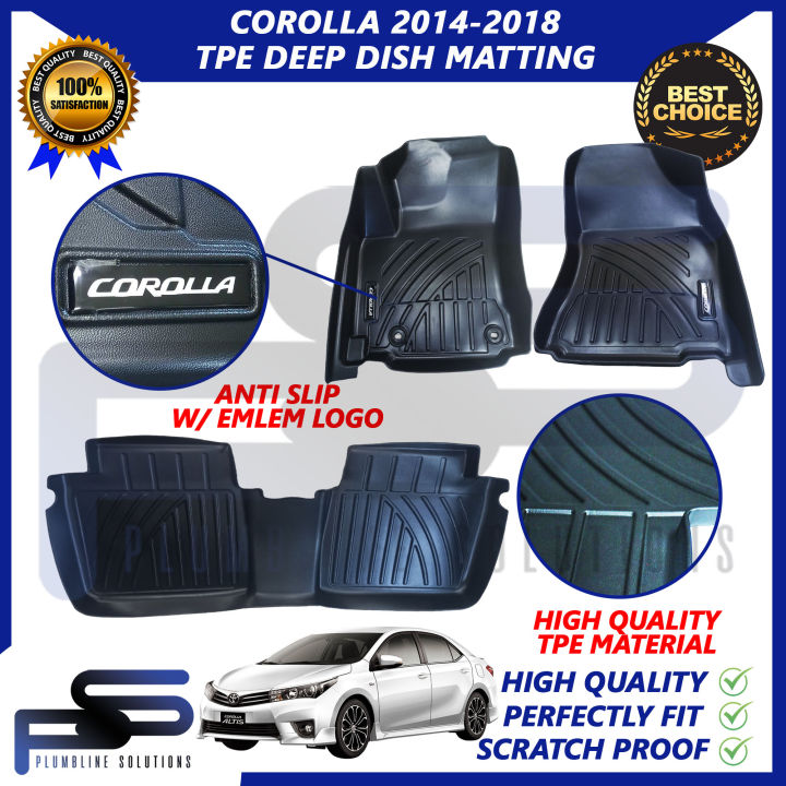 Duogrip rubber automatten voor Toyota Corolla Cross 2022
