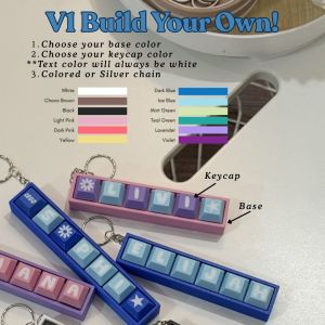 V1 KEYBOARD FIDGET CLICKER STRESS RELIEF 3D PRINTED PERSONALIZED