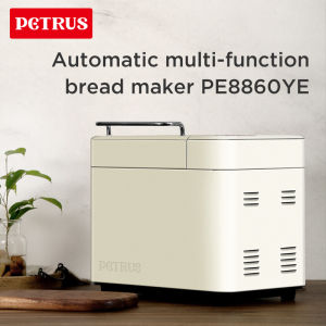 Petrus Bread Maker Machine 2lb Automatic Multi-function Bread Maker With Automatic Nuts Dispenser PE8860YE 1 Year Warranty