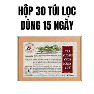 Trà túi lọc thảo dược xương khớp cụ Lang Ngoạn hỗ trợ giảm đau thoái hoá thoát vị tê bì đau mỏi cột sống cổ vai gáy