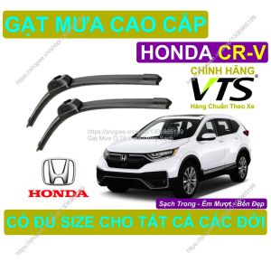 Gạt Mưa Silicon Kính Lái Honda CR-V Cặp Gạt M.ưa Kính Lái Honda CR-V Có Đủ S.ize Cho Các Đời Xe Honda CR-V