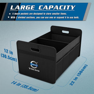 Car Trunk Organizer Multipurpose Storage SUV Cargo Organiser Collapsible Waterproof Oxford cloth Storage Box for Toyota Honda Mitsubishi Ford MG Subaru Kia Hyundai BMW benz Audi Mazda Perodua Proton