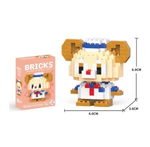 Mainan Balok Susun Lego Nano Block Disney StellaLou LinaBell Kuromi