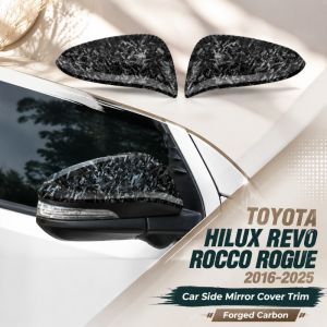 Toyota Rav4 2013-2019 Gương bên bìa giả mạo carbon chống trầy xước ABS trang trí bên ngoài đúc phụ kiện xe ô tô